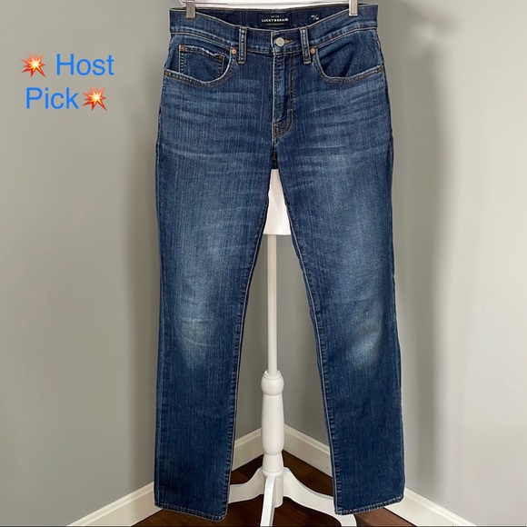 LUCKY BRAND MENS 121 SLIM STRAIGHT MENS JEANS - Picture 1 of 16